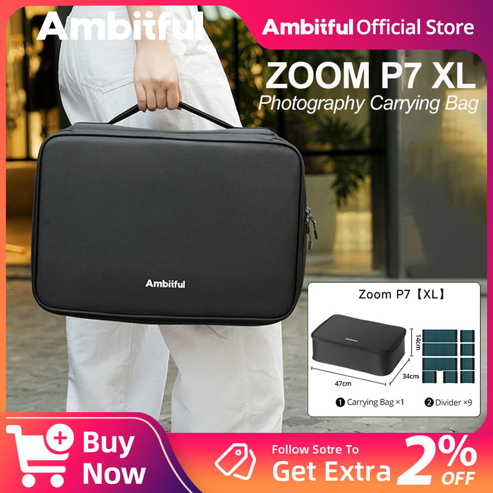 Drone Camera Lens - Torba fotograficzna Ambitful ZOOM P7II XL,