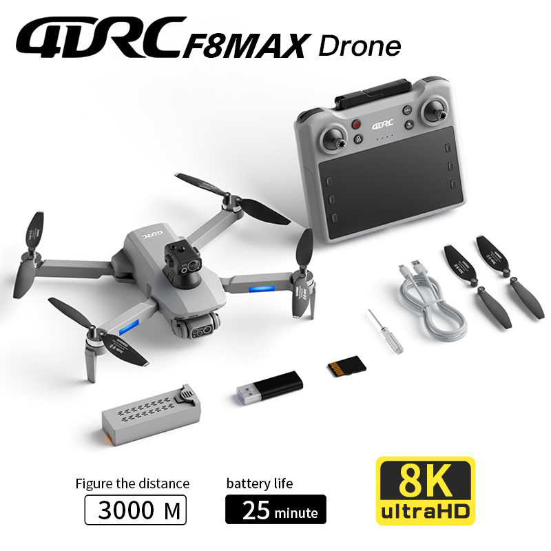 Drone Camera Mount - Dron F8 MAX GPS Profesjonalny z