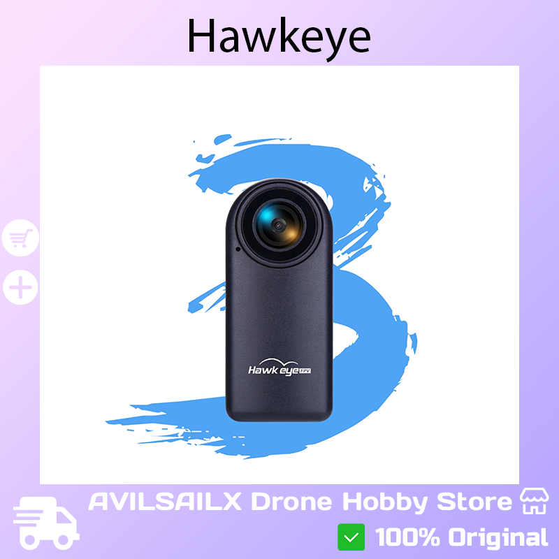 Drone Camera Vlog - Kamera sportowa Hawkeye Thumb 3 4K