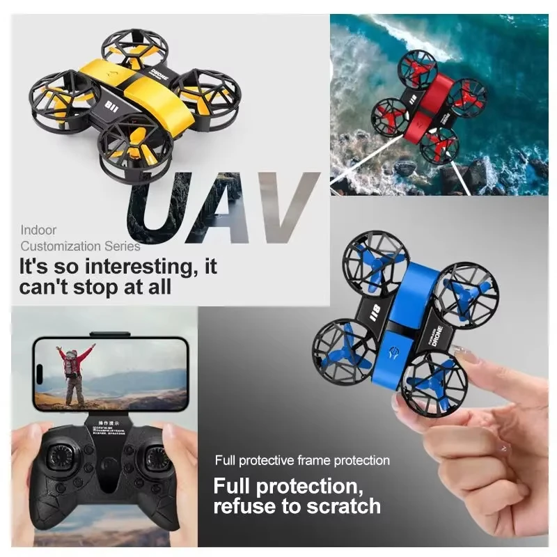 Drone Camera Wide Angle - Dron D12 Mini 4K Profesjonalny z