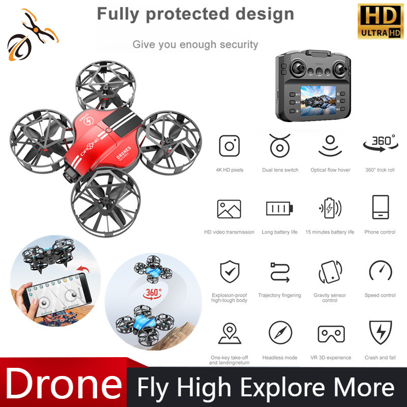 Drone Camera With Gimbal - Nowy Mini Dron 812PRO profesjonalny dron