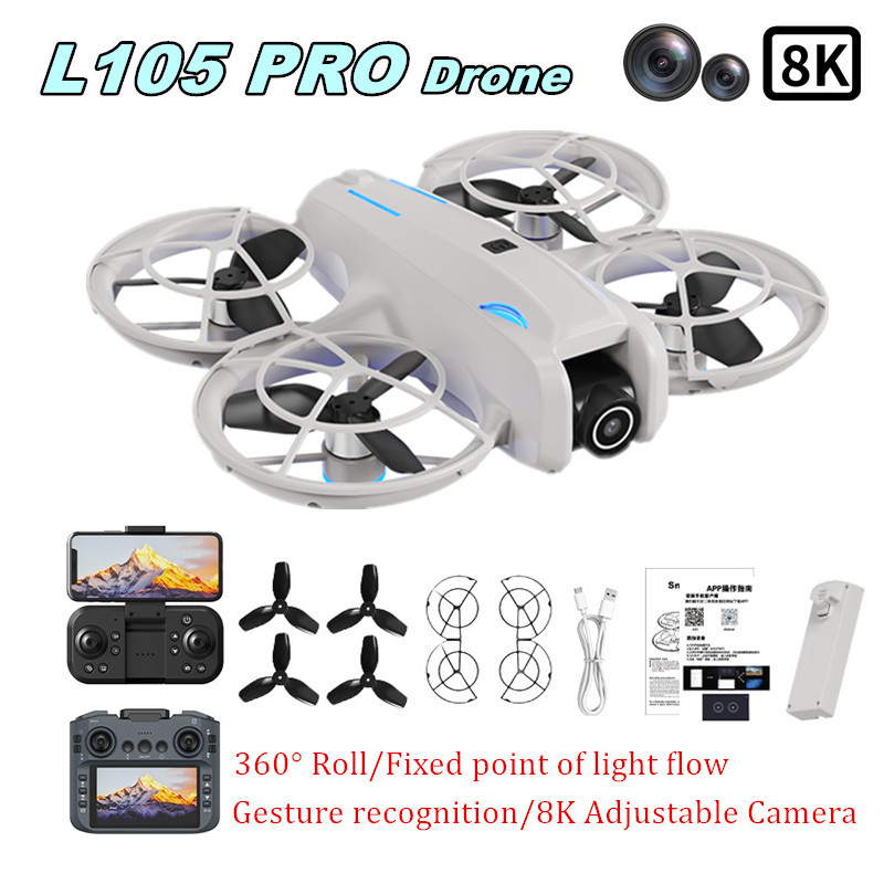 Drone Camera Lens - Dron L105 PRO Duel z obiektywem