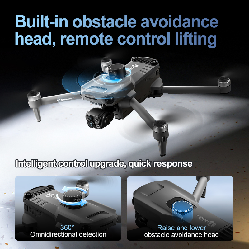Dron RC z 3-osiowym gimbalem 8 – Drone Camera Night Vision recenzja i cena