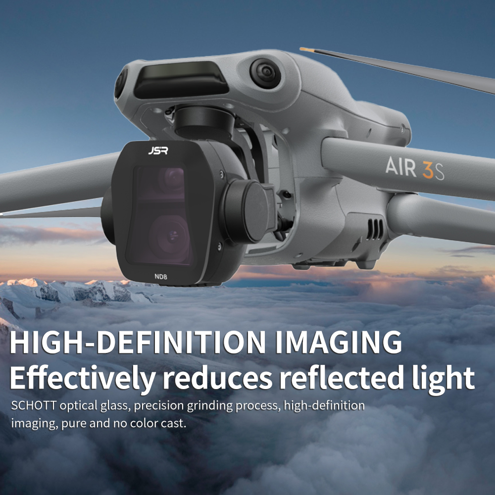 Filtr do obiektywów DJI Air 3S – Drone Camera Filter recenzja i cena
