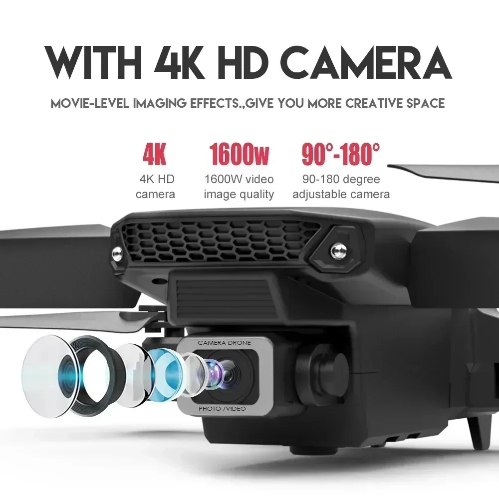 E88 Pro WIFI FPV Drone Wide An – Drone Camera Wide Angle recenzja i cena