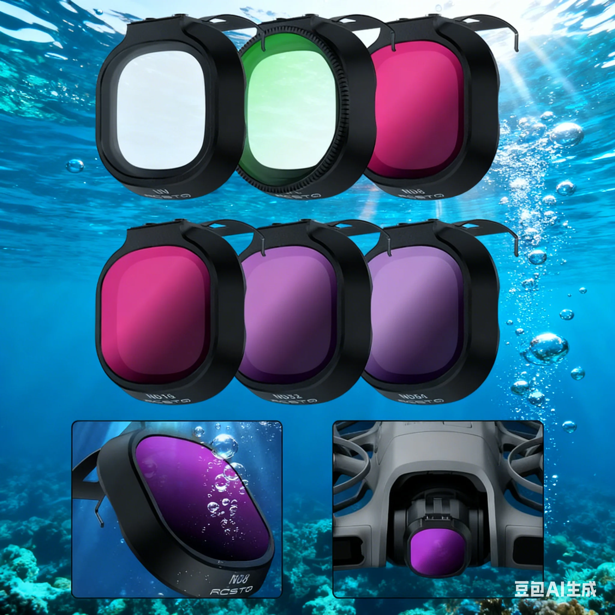 Zestaw filtrów ND CPL UV do DJ – Drone Camera Filter recenzja i cena