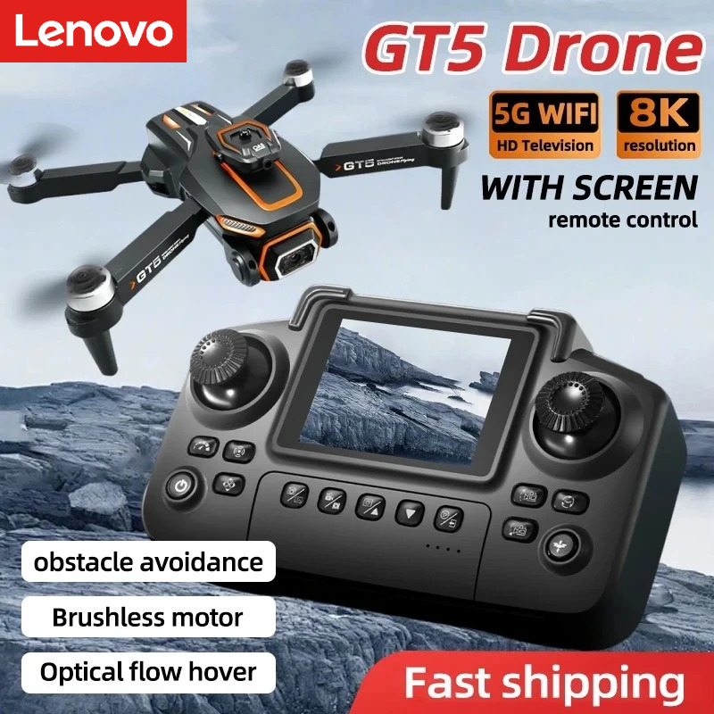 Dron Lenovo GT5 Mini 4K HD z p – Drone Camera Wide Angle recenzja i cena