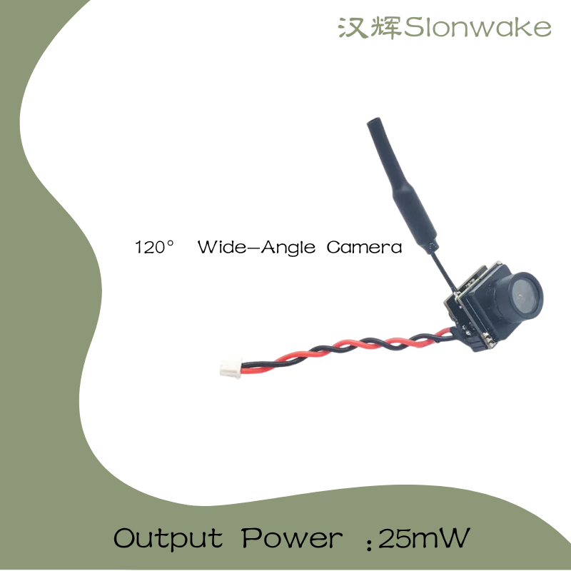 Slonwake 5.8G 48CH 25mW FPV VT – Drone Camera Wide Angle recenzja i cena