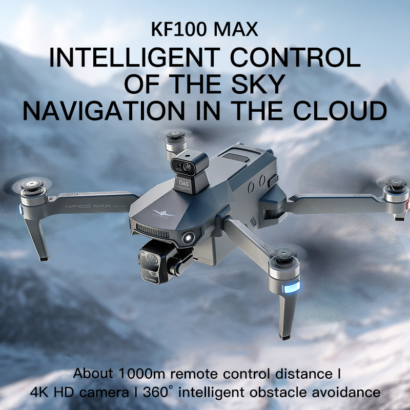 Dron GPS KF100 MAX Kamera 4K 3 – Drone Camera With Gimbal recenzja i cena