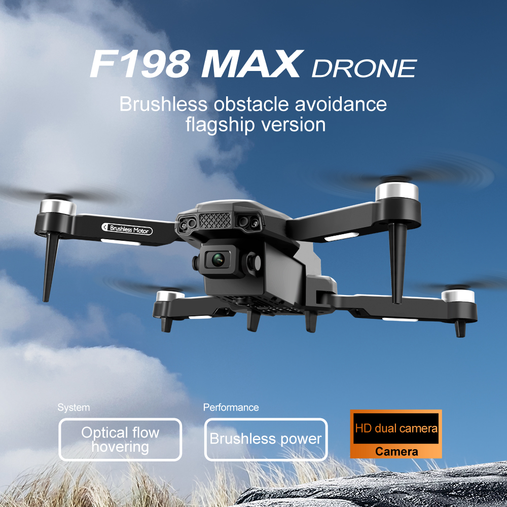 Nowy dron F198 profesjonalny p – Drone Camera Wide Angle recenzja i cena