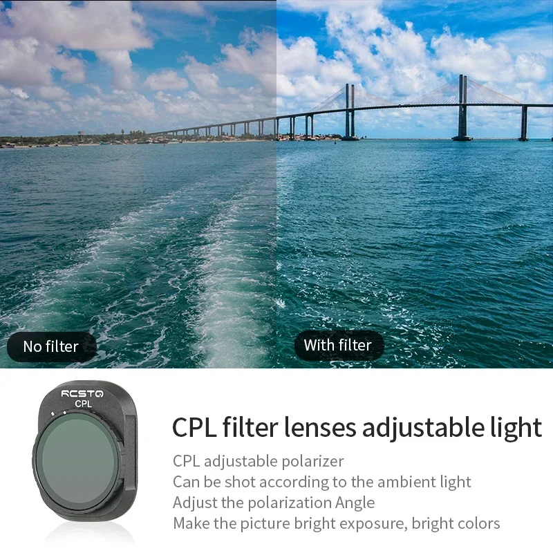 RCSTQ dla DJI Mini 4 Pro ND Fi – Drone Camera Filter recenzja i cena