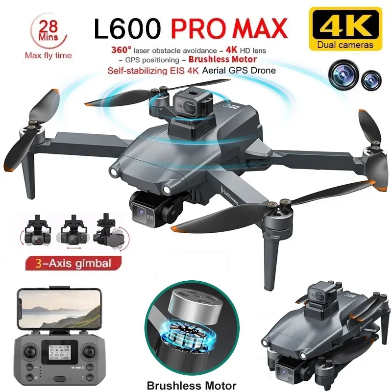 L600 PRO MAX GPS Drone Profesj – Drone Camera Wide Angle recenzja i cena