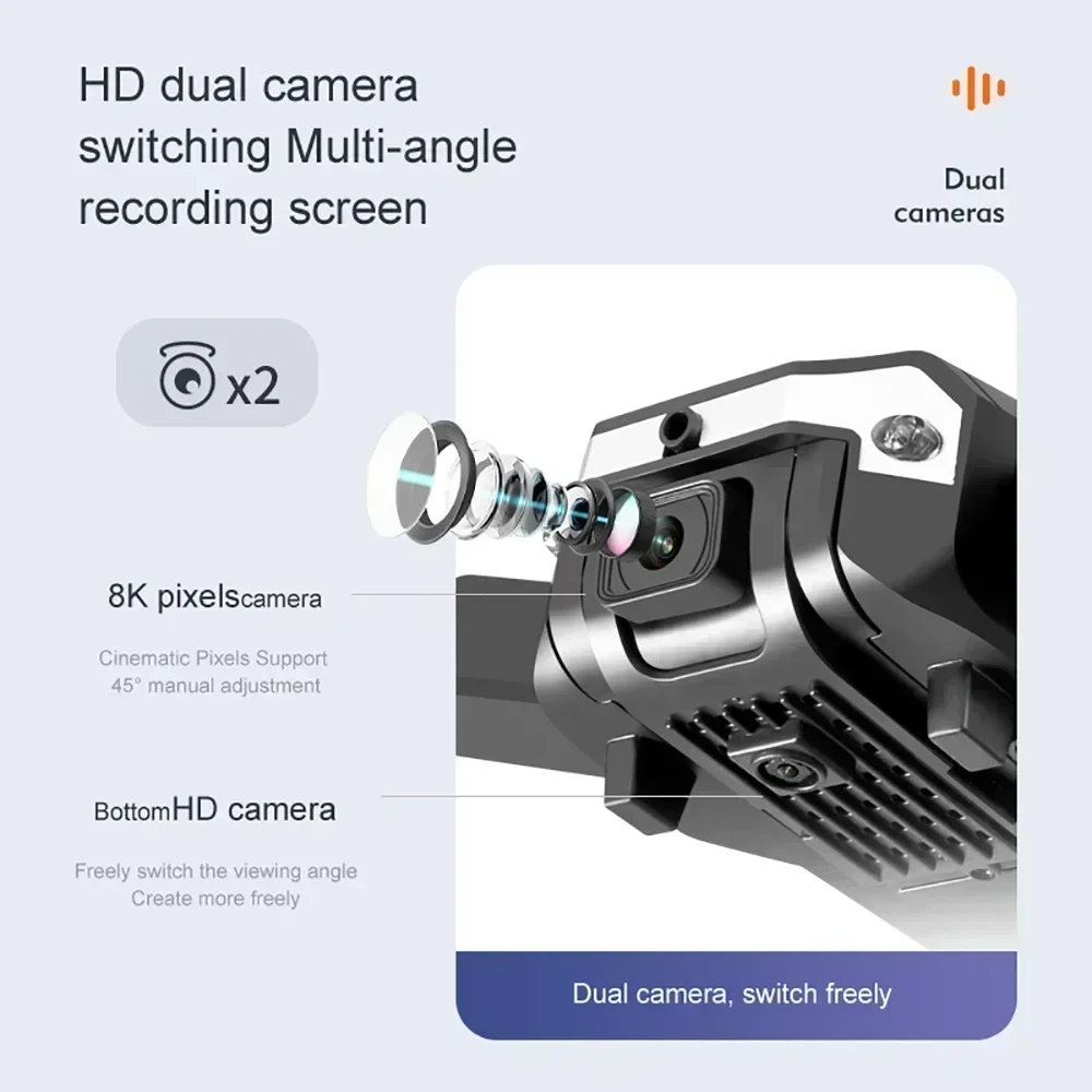 Dron G6 Pro 8K z podwójną kame – Drone Camera Mount recenzja i cena
