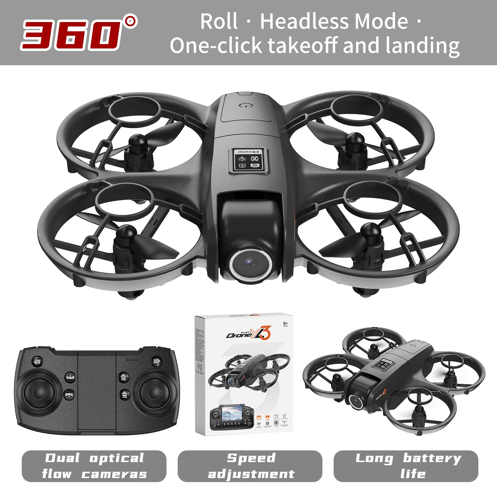 Nowy dron RC YL3 8K 1080P z sz – Drone Camera Wide Angle recenzja i cena