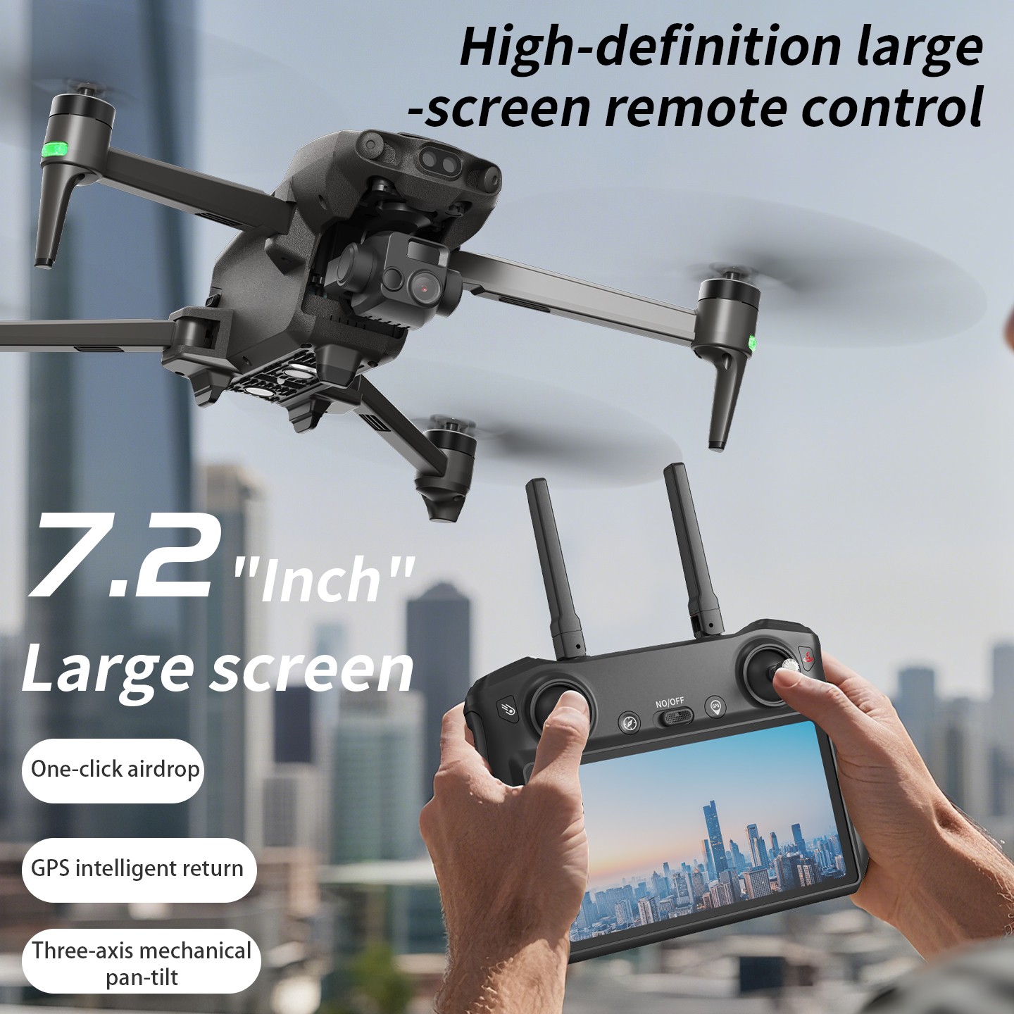Profesjonalny dron S800 GPS 6K – Drone Camera 4K recenzja i cena