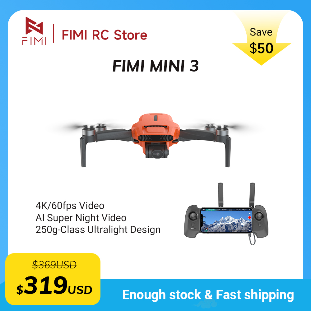 Dron FIMI MINI 3 z kamerą 4K 6 – Drone Camera With Gimbal recenzja i cena