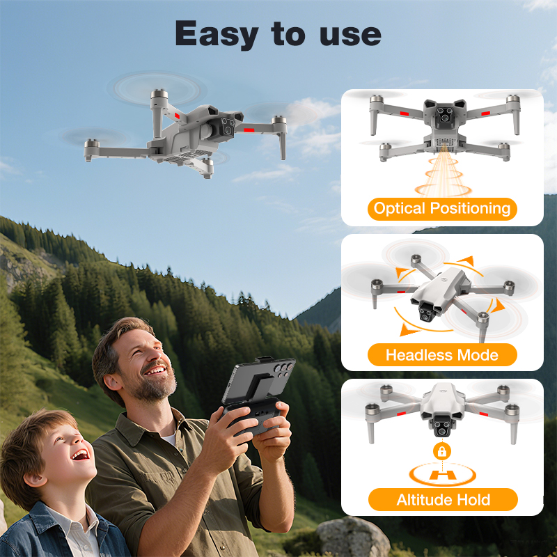 NOWY Gorący Dron L017 Pro Bezs – Drone Camera Wide Angle recenzja i cena