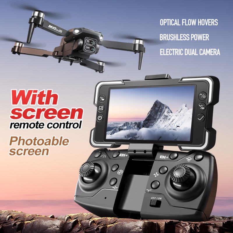 Dron z kamerą M10, pilot zdaln – Drone Camera Lens recenzja i cena