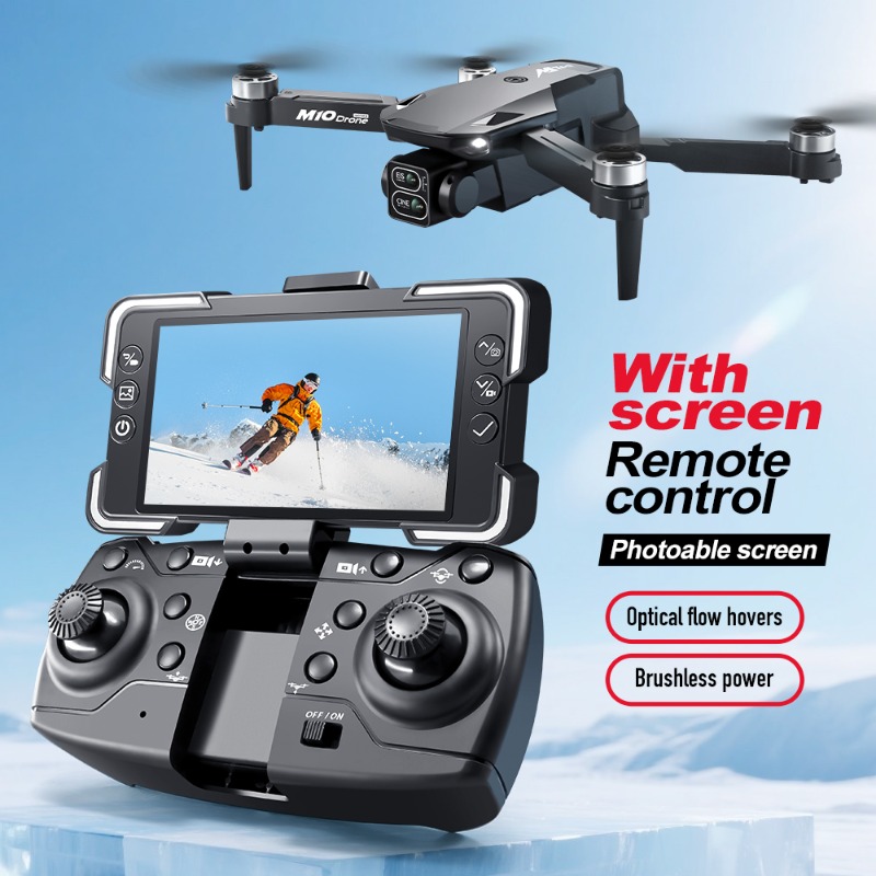 Dron z kamerą M10, pilot zdaln – Drone Camera Lens recenzja i cena