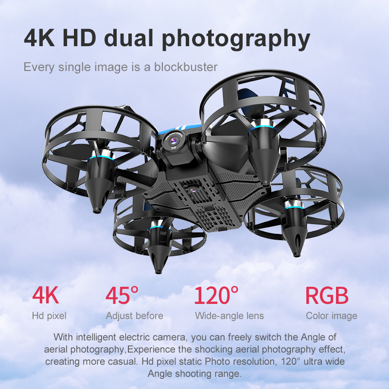 Nowy Mini Dron 812PRO profesjo – Drone Camera With Gimbal recenzja i cena