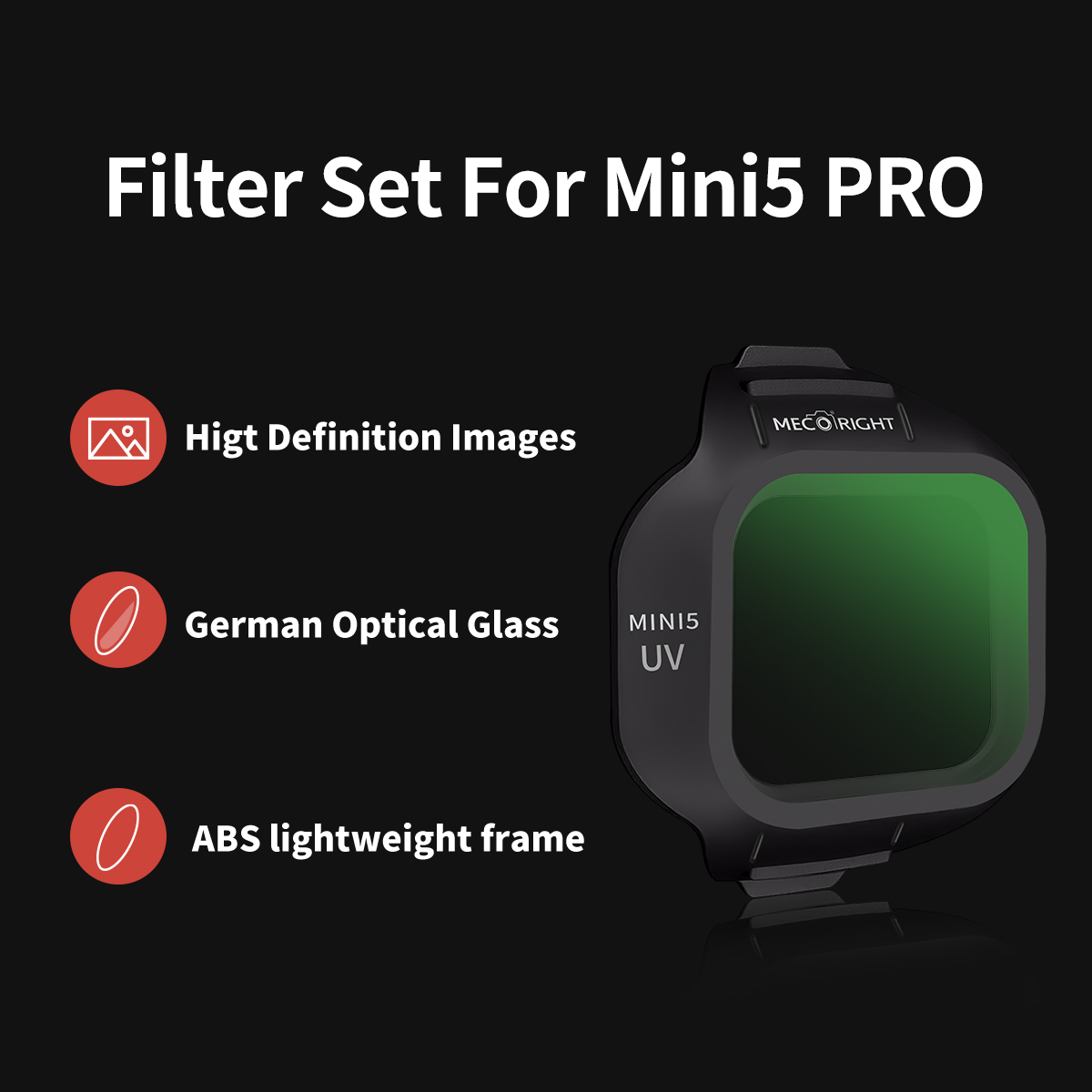 Zestaw filtrów Mecoright do DJ – Drone Camera Filter recenzja i cena
